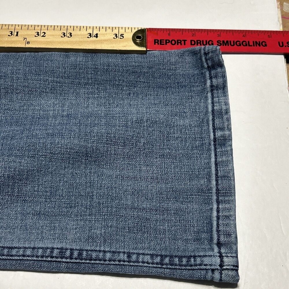 Wrangler Boot Cut Womens Jeans Medium Wash 13x30 Denim Stretch - Picture 12 of 14
